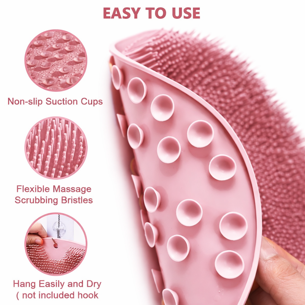 Silicone Multiuse Scrubber For Bath and Foot