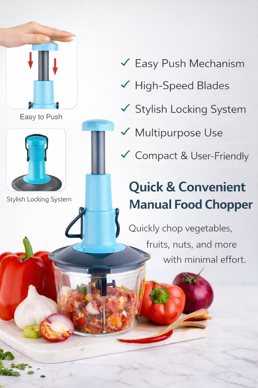 Multi-Functional Chopper – Quick &amp; Effortless Food Prep