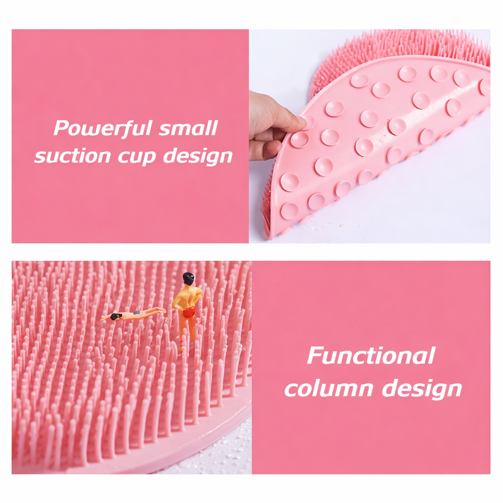 Silicone Multiuse Scrubber For Bath and Foot